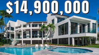 Inside a $14,900,000 Spectacular Waterfront Miami Mansion