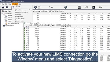 Create LIMS Connection - FOSS Integrator