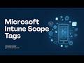 How to Create and Use Intune Scope Tags (Step-by-Step)