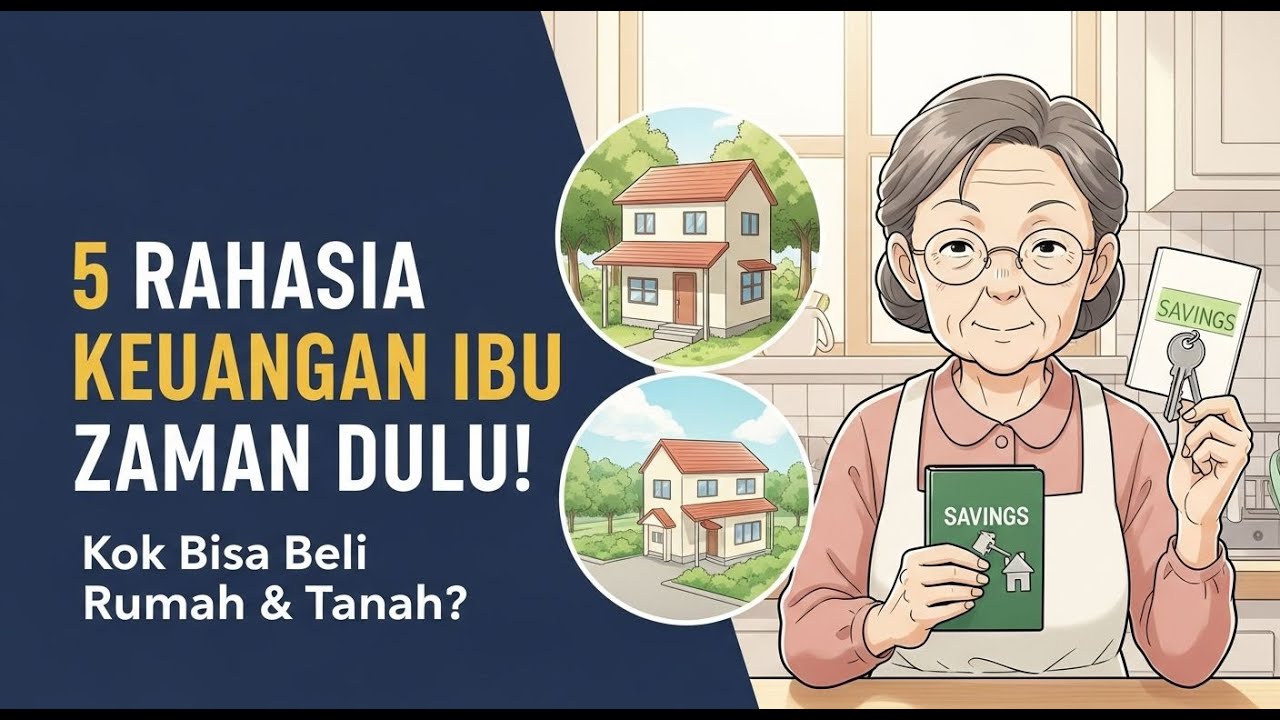 Kenapa Ibu Zaman Dulu Bisa Beli Tanah dan Rumah? Ini 5 Rahasia Keuangan Mereka