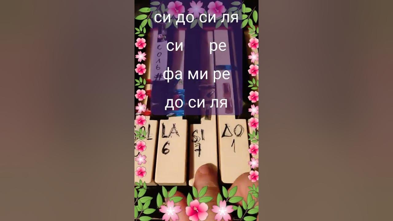 Полонез Огинского ноты как играть на пианино одним пальцем(самое начало ...
