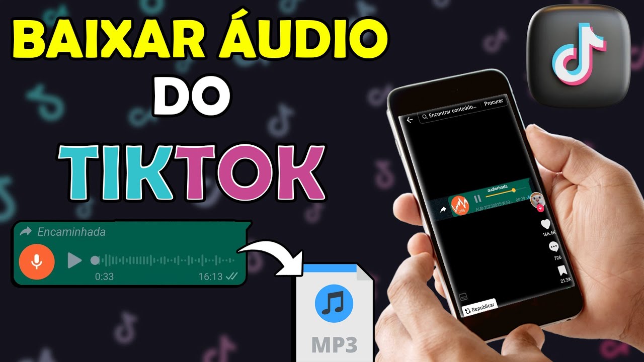 Como baixar ÁUDIO do TikTok - YouTube