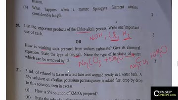 CBSE 10th Science Paper Solutions 2020 | Detailed Solutions & Answer Key