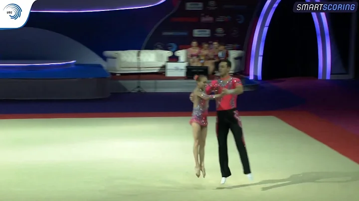 Volha MELNIK & Artur BELIAKOU (BLR) - 2019 Acro Eu...