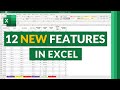 12 New features in Excel for 2021 // Updates in Microsoft Excel Web and Desktop