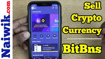 Sell Cryptocurrency in Bitbns app