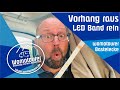 LED Beleuchtung im Wohnmobil - Vorhang raus - LED Band rein