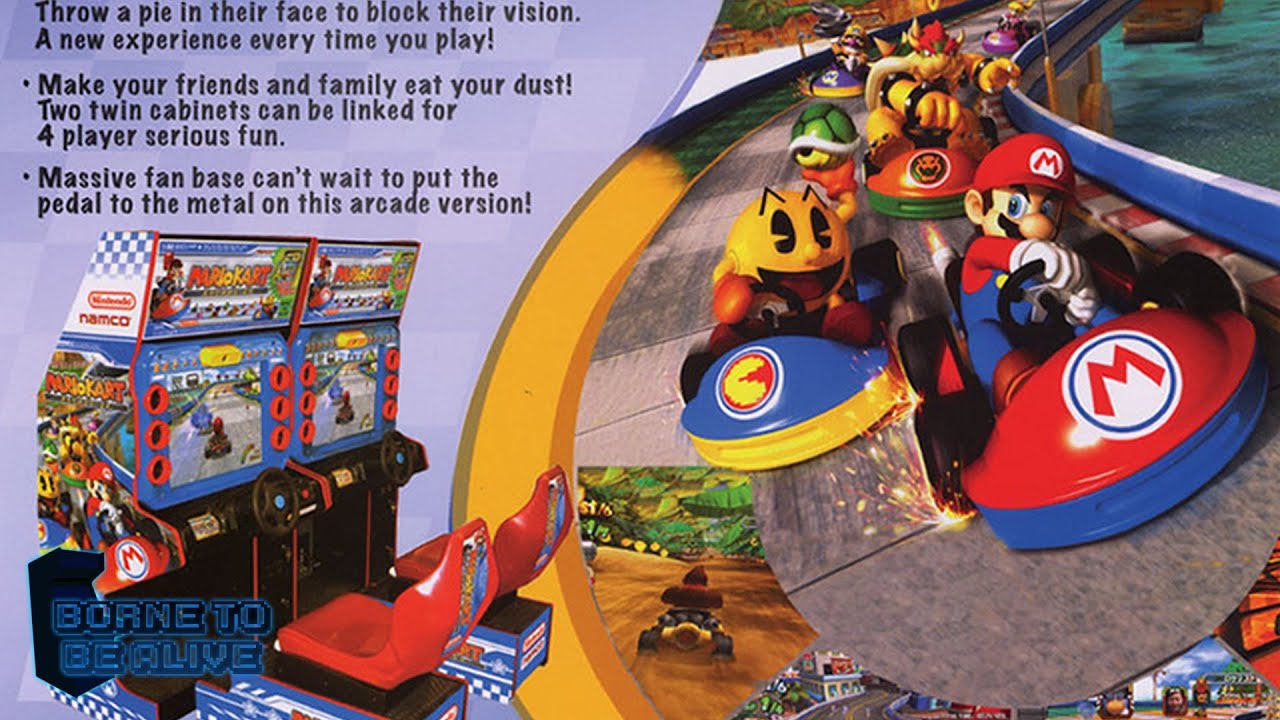 borne arcade mario kart