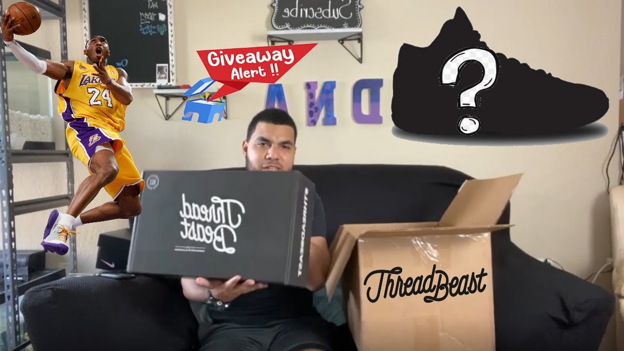 Unboxing Threadbeast March Subscription Box...  Kobe Shoes?