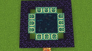 What happens if you merge NETHER and END minecraft portals?