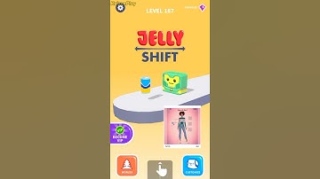 Jelly Shift 3D  - Update New Skin | Obstacle Course Game All Levels Walkthrough Gameplay | Level 187