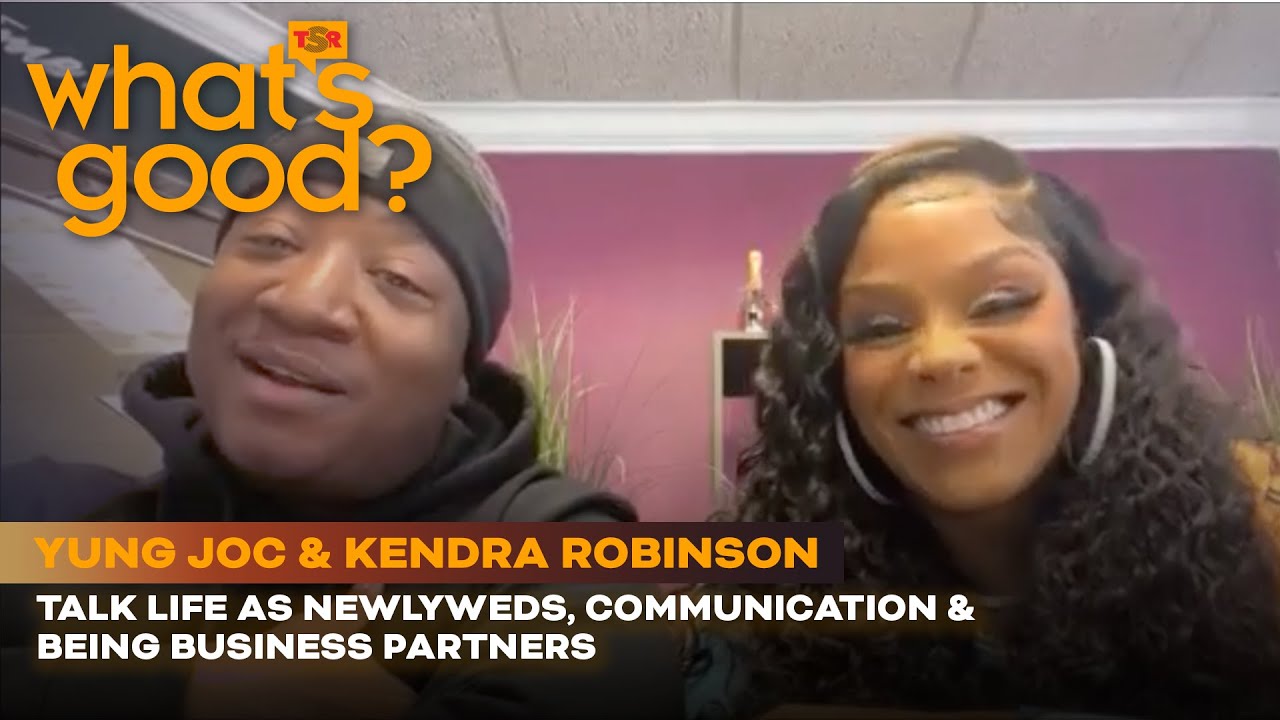 Yung Joc and Kendra Robinson On Newlywed Life, Why Communication Is Key, and More What's Good