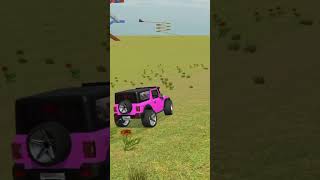 Modified mahindra Thar car Games Indian car (Gadi wala game)- Indian car simulator 3D