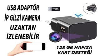 kablosuz usb adaptör ip gizli kamera lookcam