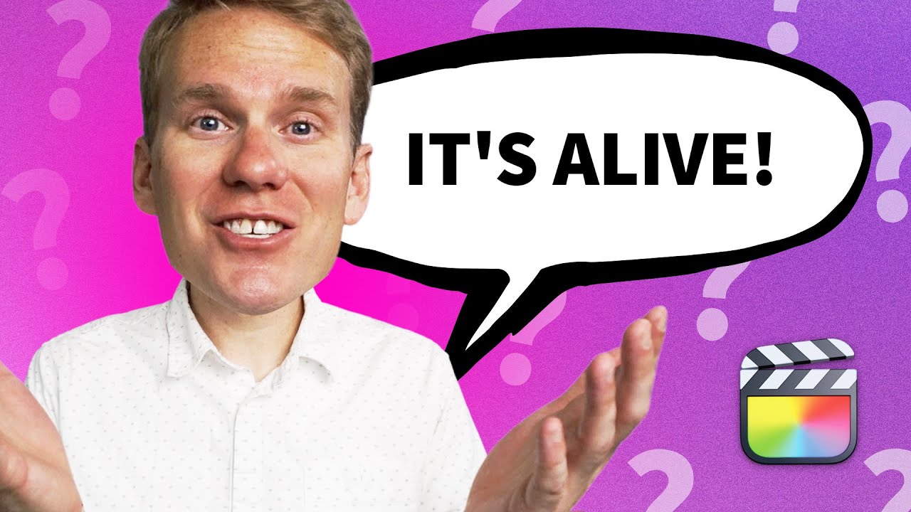 How To Animate Text In Final Cut Pro X - YouTube