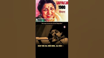 Thumbnail of saiyaara 1980 lata mangeshkar song ringtone / honthon pe lamha lamha old song amitabh bachchan #song