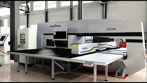 Máy đột dập CNC Dadong, tốc độ không tải 1800hit/p. MR THỊNH : 0973.432.556 Web : maycatlaserfibervn