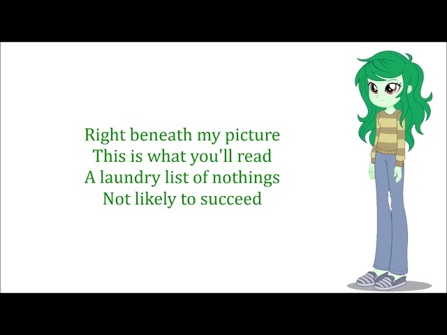 My Little Pony - Equestria Girls Invisible Lyrics class=