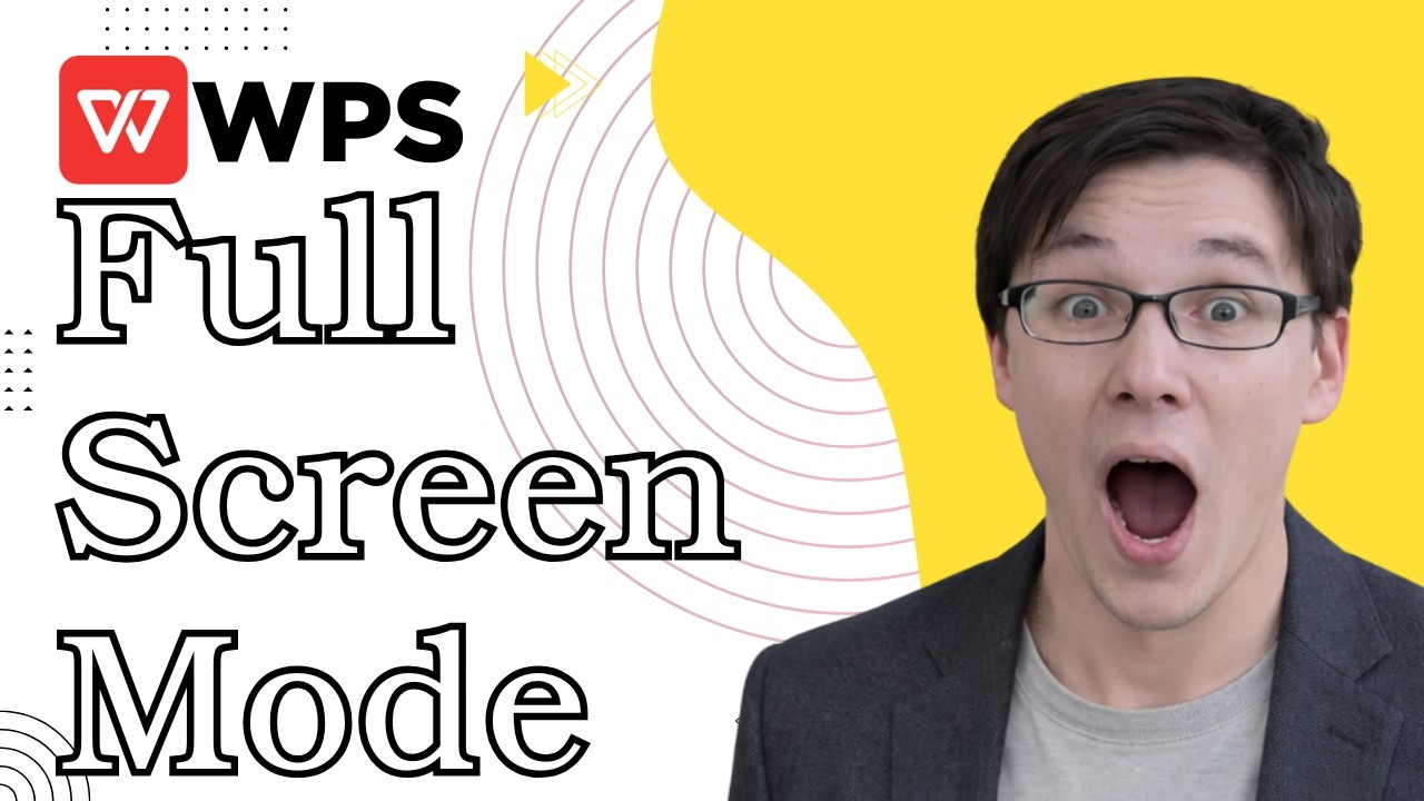 How To Full Screen Mode In WPS Office Writer | WPS Office Writer Full Screen Mode [2026 Guide]
