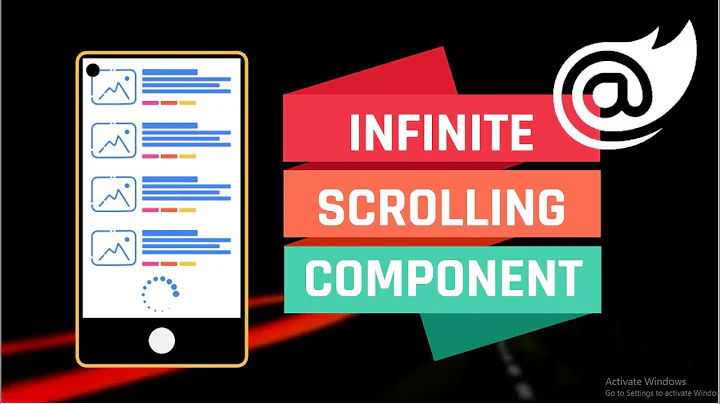 Blazor : Infinite Scrolling Component || Component Virtualization