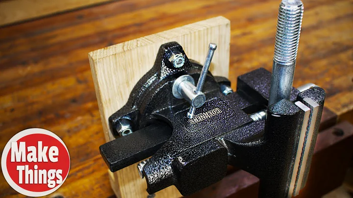 Hacking and Reviewing the Goehner's Bench Vise // A Crucial Bench Appliance! // Make Things