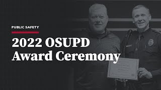 2022 OSUPD Award Ceremony