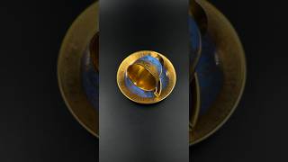 Изысканная кофейная пара. Германия, Trettau Bavaria echt ätzgold
