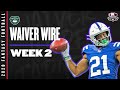 2020 Fantasy Football Rankings - Week 2 Top Waiver Wire Players To Target - Fantasy Football Advice