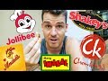 Foreigners Try FILIPINO Fast Food! What's the Best Fast Food in the Philippines?