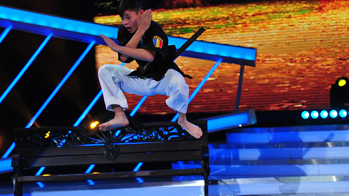 Robert Hu, demonstraie de arte mariale pe scena "N...