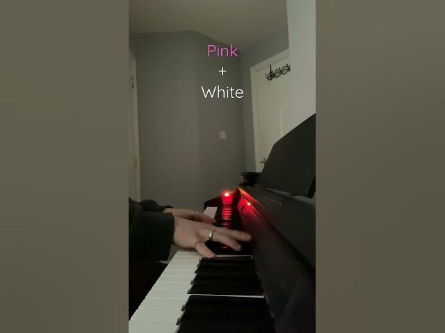 Pink + White Piano #frankocean #piano #shorts #short #shortvideo #pinkandwhite
