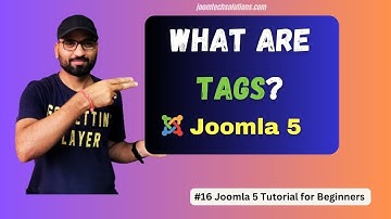 #16 What are Tags in Joomla? #️⃣#️⃣| Joomla 5 Tutorial for beginners #joomla  #joomla5