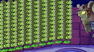 Vignette de la vidéo "999 Gatling Pea  vs Dr. Zomboss Plants vs Zombies Hack Epic 100%"