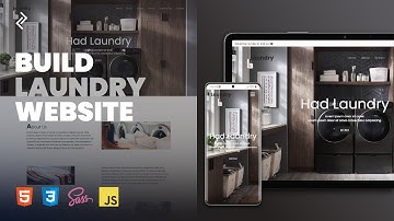 Build a Frontend of Laundry Website Responsive (HTML, CSS, Java Script) #4