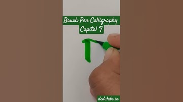 Brush Pen | Capital F #lettering #cursive #calligraphy #beginners #fun #shorts #easy #art #love