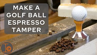 DIY: Make a Golf Ball Espresso Coffee Tamper