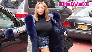 Wendy Williams Hits The Smoke Shop In A Gucci Fur Trench Coat Before Heading To Her Office In N.Y.