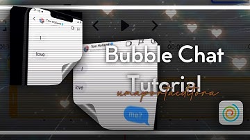 Bubble chat Tutorial on Funimate // New keyframe!!!