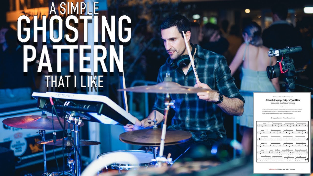 Ghosting Pattern I Simple Ghosting Pattern That I Like - Lesson and Drum Transcription ...