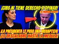 ¡LE PONE UNA ARRASTRADOTA A CIRO! ¡LA PRESIDENTA LE QUITÓ LO BOCON!