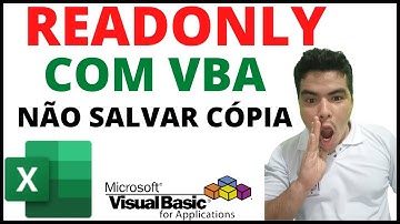 Não Permitir Salvar Cópia de arquivo com VBA, Não salvar cópia de arquivo no Excel com VBA
