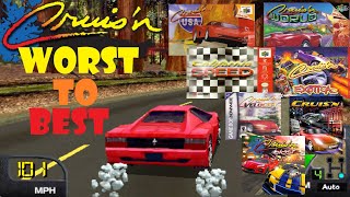 Ranking EVERY Cruis'n Game From WORST TO BEST (Top 6 Games)