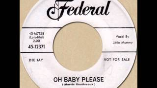 LITTLE MUMMY - OH BABY PLEASE [Federal 12371] 1960
