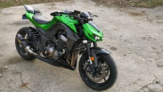 Kawasaki Z1000 Revs, Akrapovic Exhaust screenshot 5