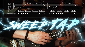 Combine Sweeping & Tapping wTabs Shred Guitar - Master This Guitar Technique with Tabs!