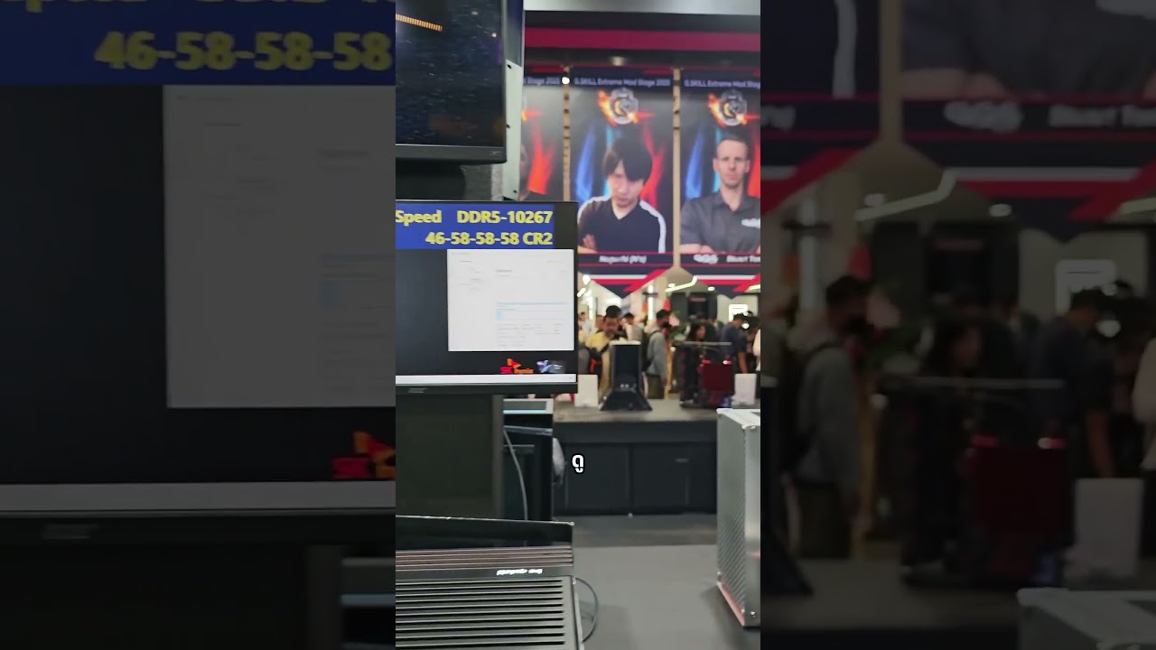 ฺBUS RAM เป็นหมื่นเลยหรอพี่ !! #computex #computex2025 #gskill