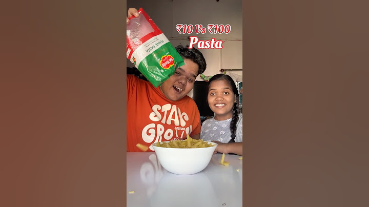 10 Rupees Vs 100 Rupees Pasta Cooking Challenge #shorts