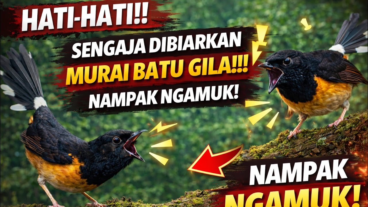  🔴SUARA PANCINGAN INI BIKIN MURAI BATU ANDA JADI GANAS! (Auto Nembak)