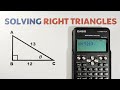 Right Triangle Solving Quiz