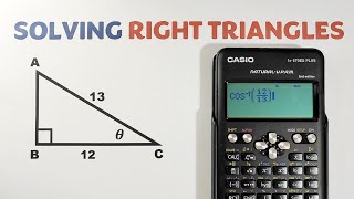 Solving Right Triangles  Missing Angle and Side of Right Triangle: Trigonometry